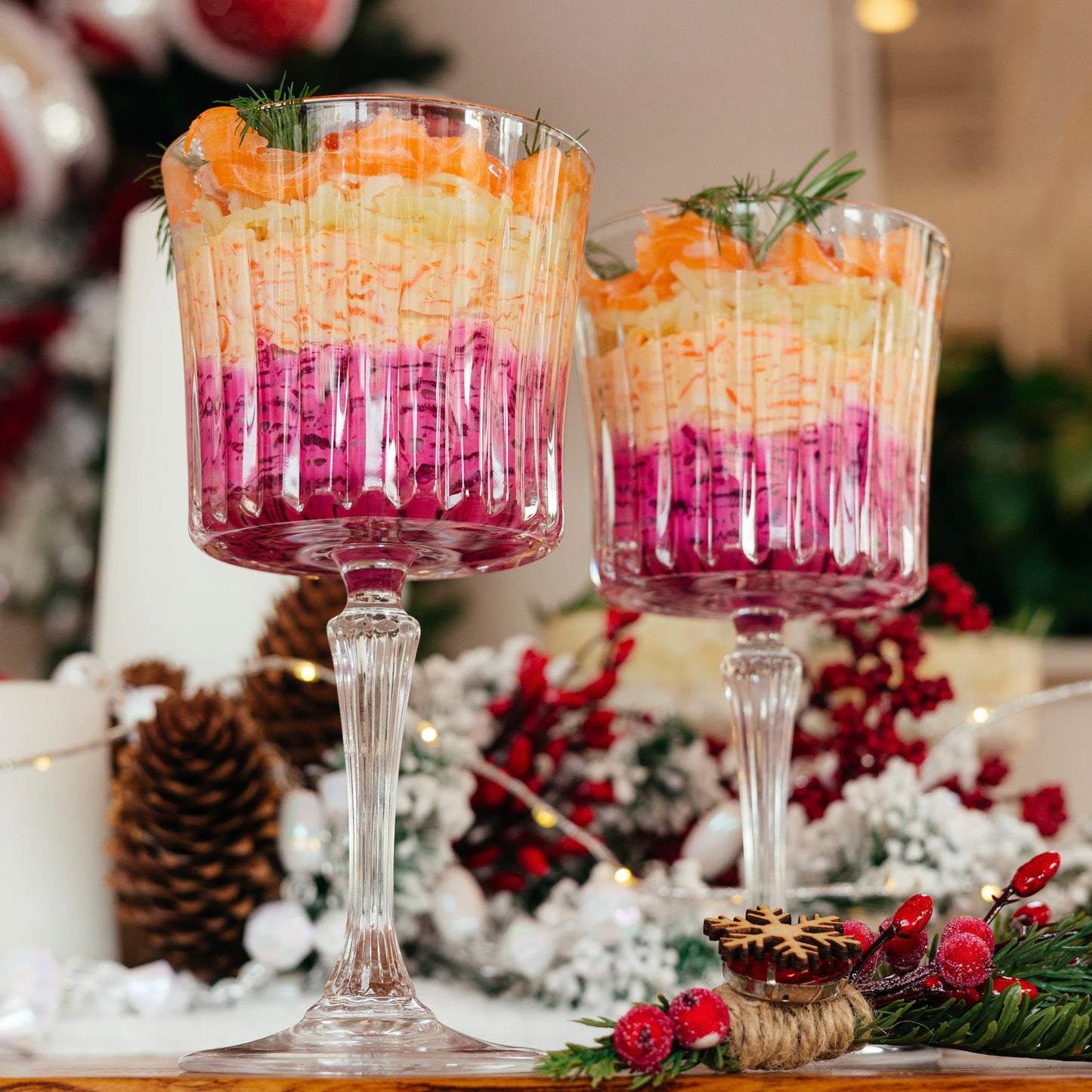 Шуба з лососем