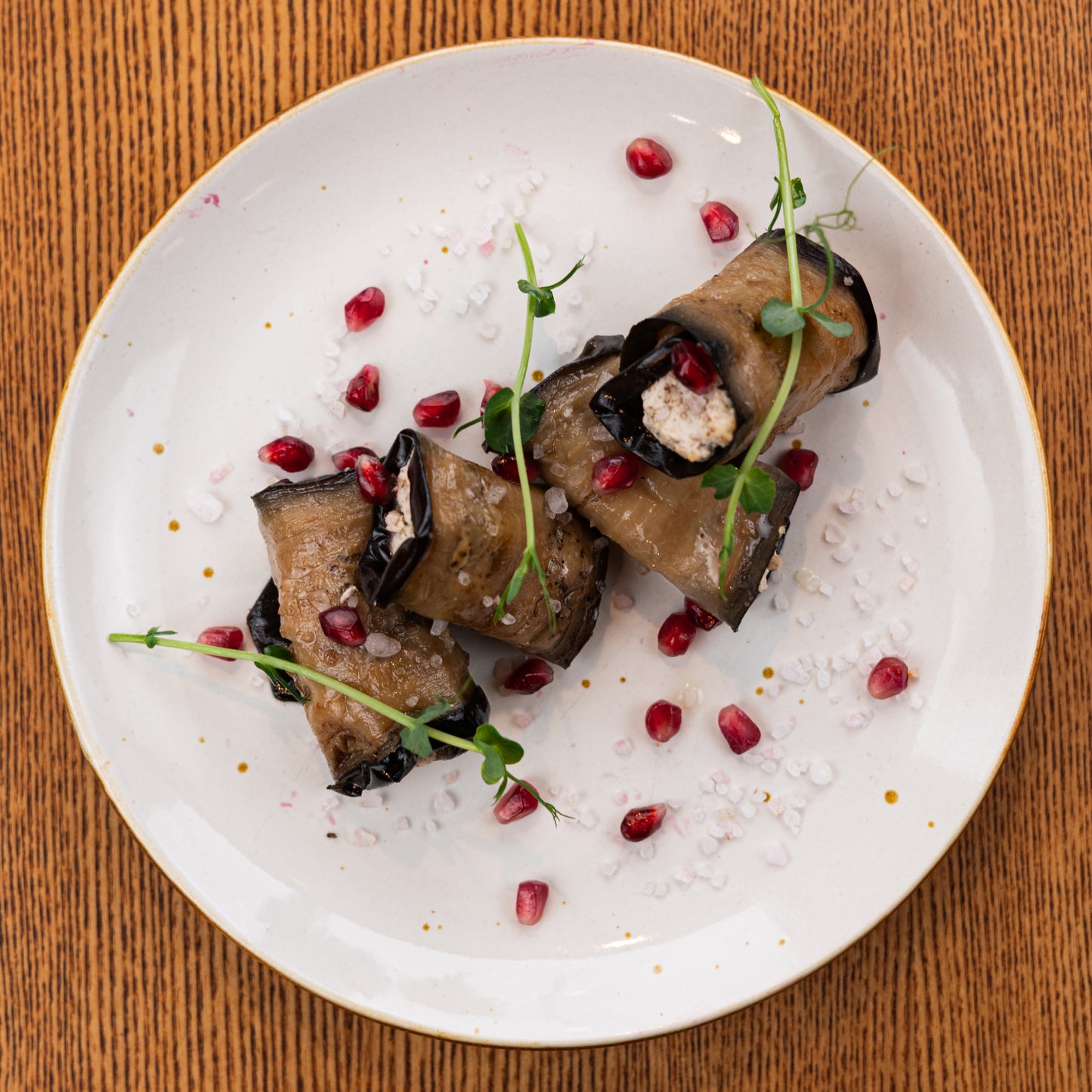 Баклажан з горіховою пастою