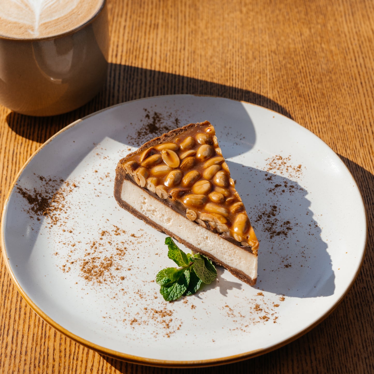 Чізкейк "Снікерс"