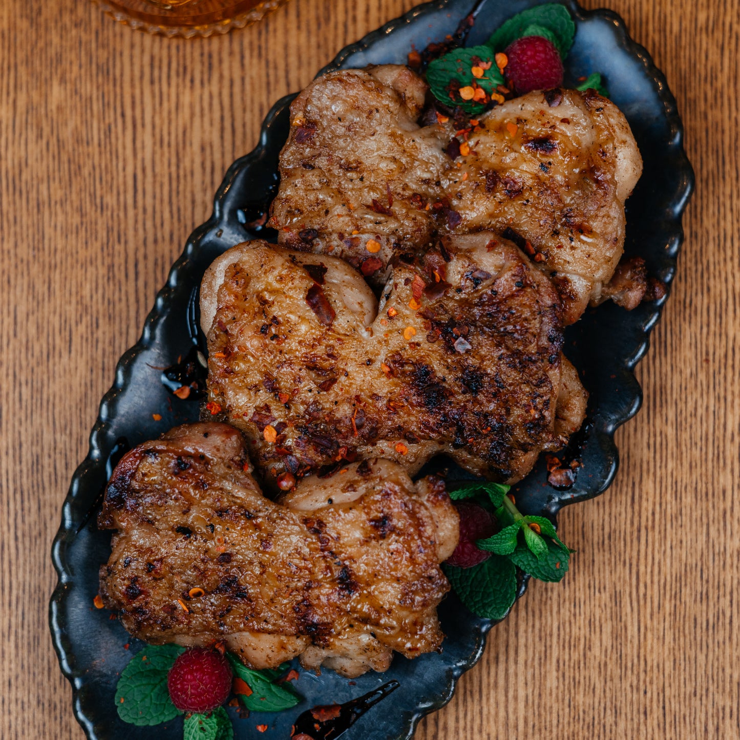 Стейк iз курячого стегна