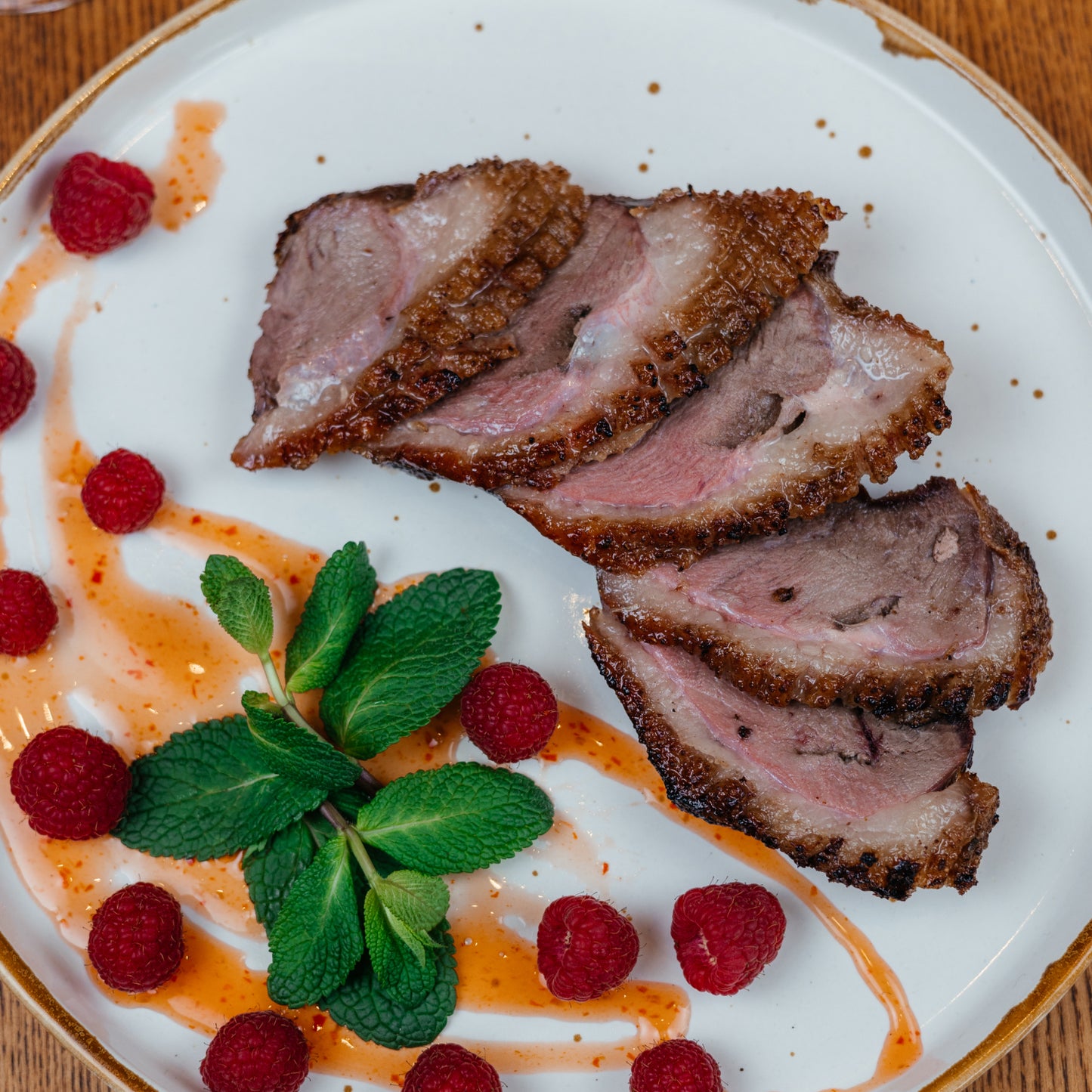 Качина грудка з соусом "Хойсин"